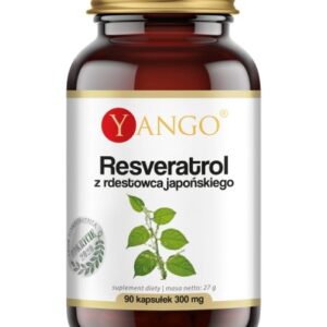 Resveratrol – ekstrakt 300 mg 90 kaps YANGO
