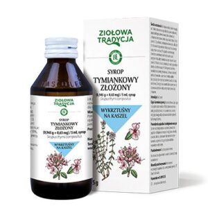 ZIOŁOWA TRADYCJA Syrop tymiankowy złożony, 125 g