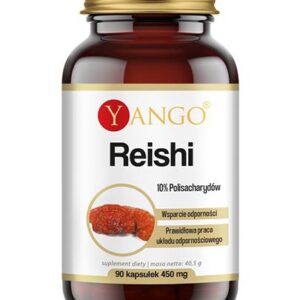 YANGO Reishi – ekstrakt 10% polisacharydów, 90 kaps.