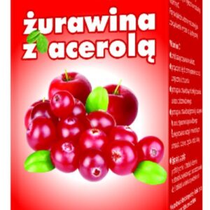 Żurawina z acerolą 60 tabl. SANBIOS