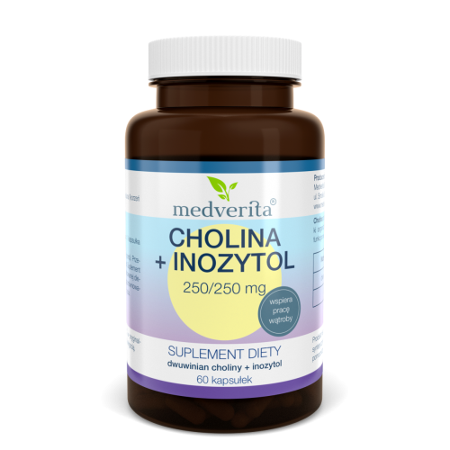 Cholina + Inozytol 250/250mg - 60 kaps.