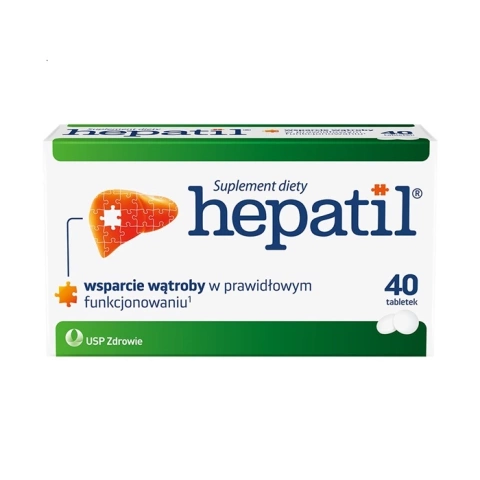 Hepatil, tabletki, 40 szt.