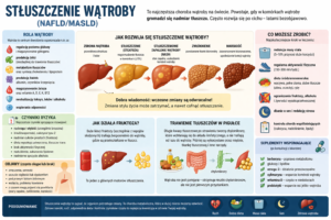 Read more about the article Stłuszczenie wątroby – cichy sygnał ostrzegawczy zespołu metabolicznego. Jak rozpoznać problem i odwrócić zmiany?